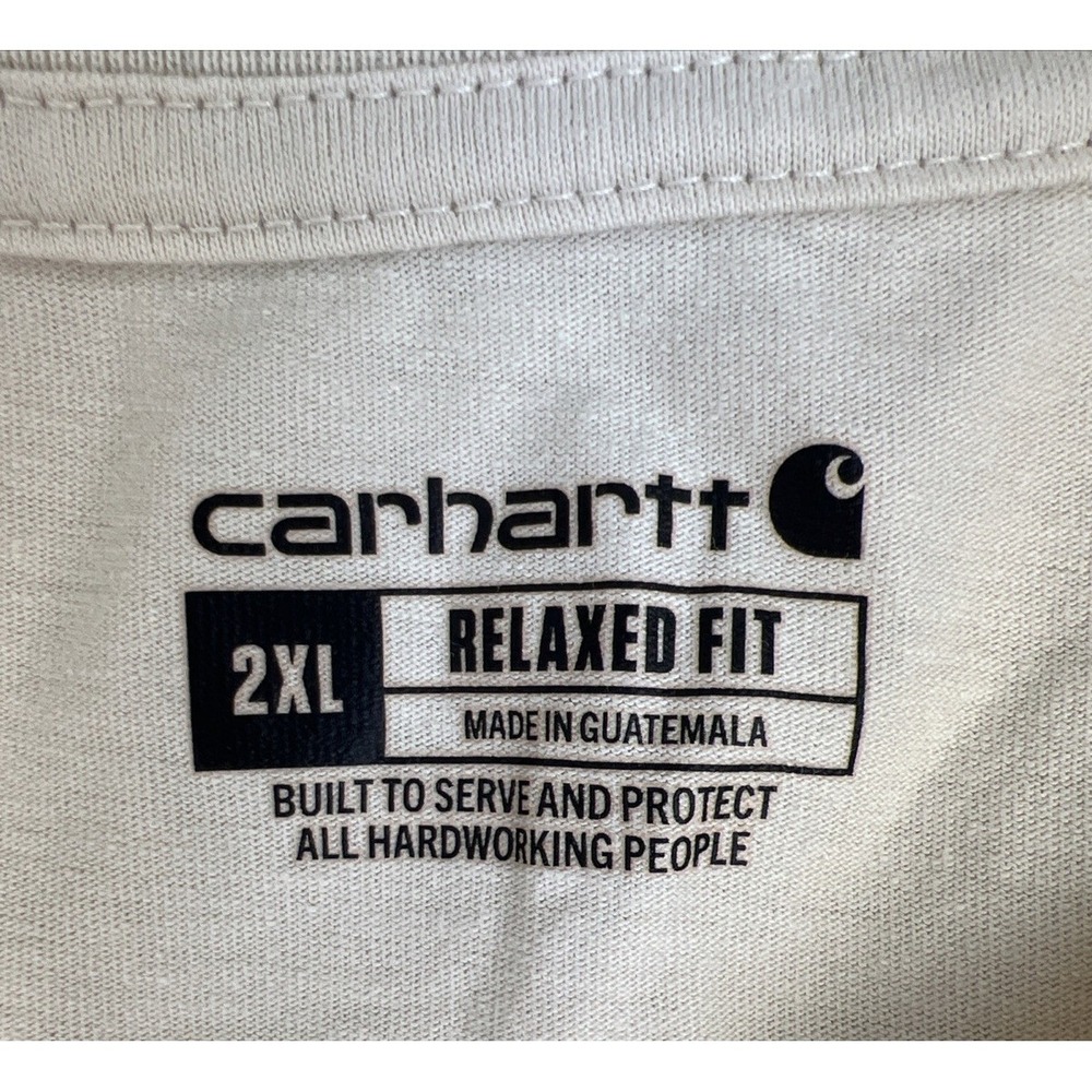 Carhartt Archive Edition Super Fab Flying Goose Tee 2XL Cream Heritage Workwear - Picture 5 of 14